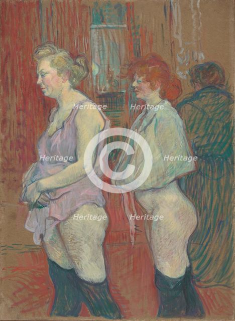 Rue des Moulins, 1894, 1894. Creator: Henri de Toulouse-Lautrec.