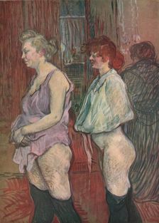 Rue des Moulins 1894, (1952). Creator: Henri de Toulouse-Lautrec