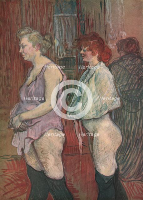 'Rue des Moulins', 1894, (1952).  Creator: Henri de Toulouse-Lautrec.