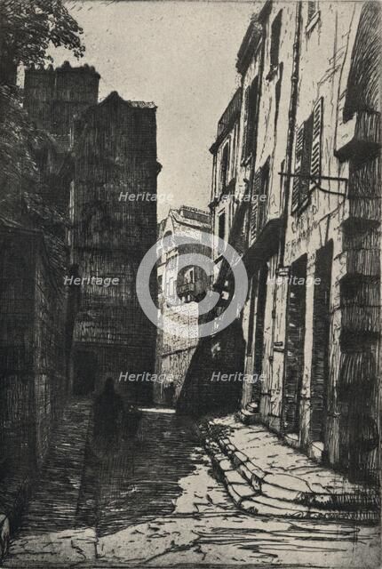 'Rue des Pretres-St Séverin', 1915.