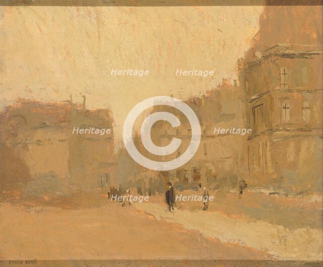 Rue des Pyramides, n.d. Creator: Frank Edwin Scott.