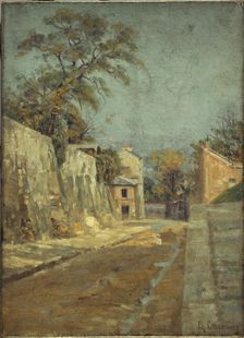 Rue des Saules in Montmartre, c1895. Creator: Charles Jean Coussediere
