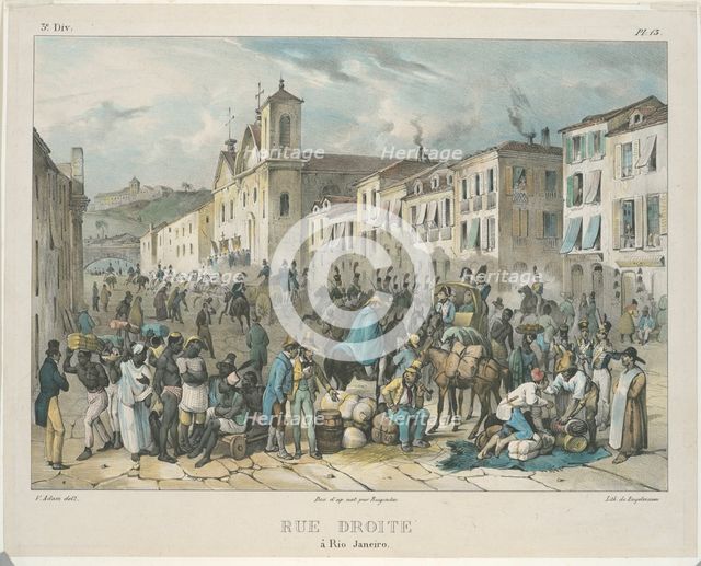 Rue Droite in Rio de Janeiro.