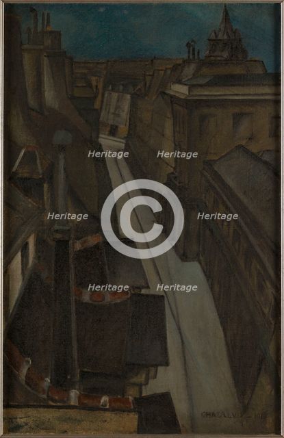 Rue Guénégaud, 1912, 1912. Creator: Albert Edouard Chazalviel.