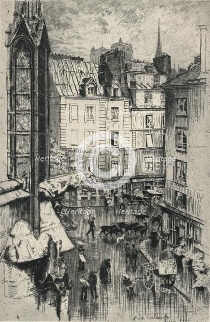 'Rue Galande', 1915. Artist: Charles Jouas.