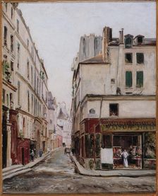 Rue Hautefeuille, 1886. Creator: Unknown