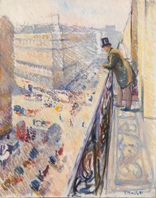 Rue Lafayette, 1891. Creator: Edvard Munch