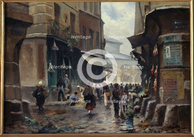 Rue Pirouette, around 1880, current 1st arrondissement, between 1875 and 1885. Creator: Unknown.