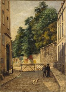 Rue Rataud, c1900. Creator: Paul Martelliere