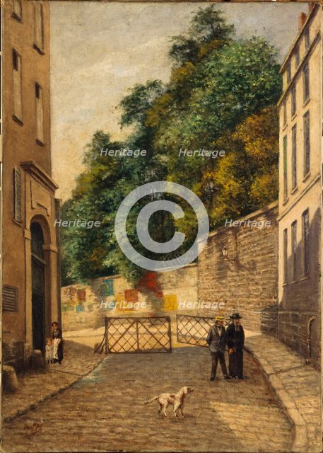 Rue Rataud, c1900. Creator: Paul Martelliere.