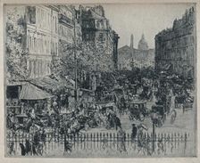 Rue Royale, Paris c1913. Artist: Walter Zeising
