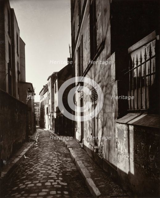 Rue St. Rustique, March 1922, Printed 1956. Creator: Eugene Atget.