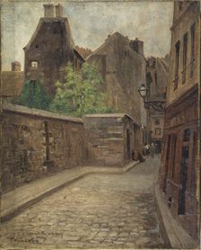 Rue Saint-Julien-le-Pauvre, 1902. Creator: Fernand Maillaud