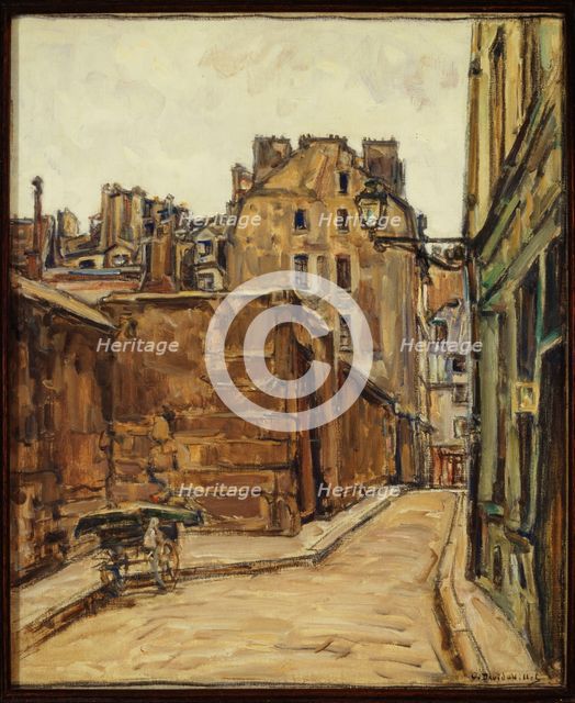 Rue Saint-Julien-le-Pauvre, c1925. Creator: Germain David-Nillet.