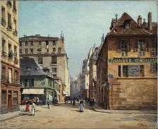 Rue Saint-Paul, 1892. Creator: Paul Joseph Victor Dargaud