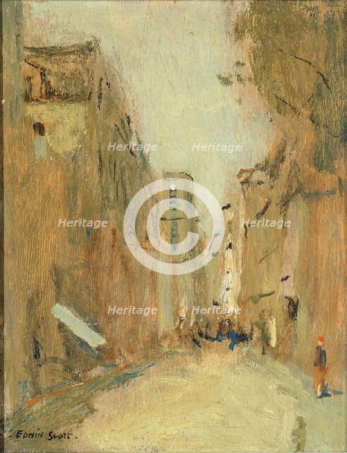 Rue San Jacques, Paris, n.d. Creator: Frank Edwin Scott.