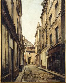 Rue Sauval, 1886. Creator: Emmanuel Lansyer