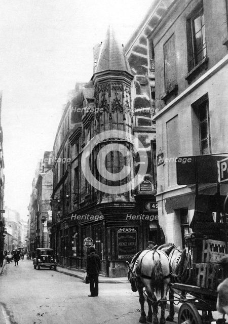 Rue Vieille du Temple, Hotel Barbette, Paris, 1931.Artist: Ernest Flammarion