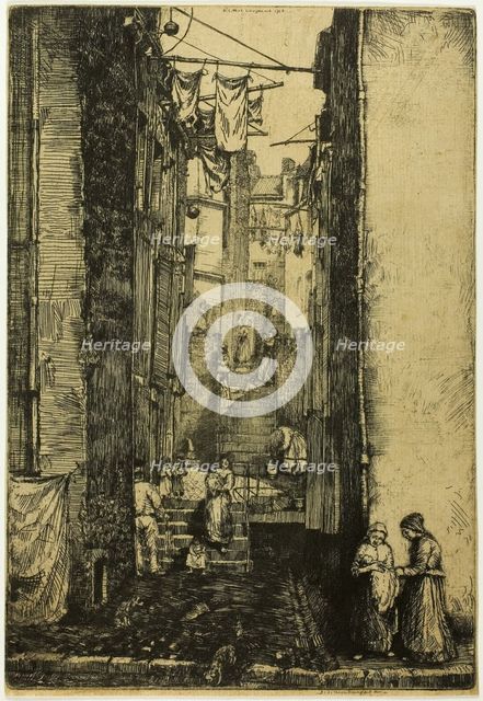 Ruelle du Pêcheur, 1902. Creator: Donald Shaw MacLaughlan.