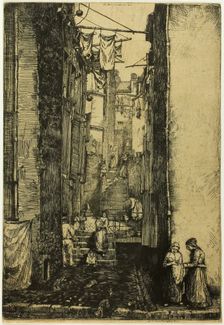 Ruelle du Pêcheur, 1902. Creator: Donald Shaw MacLaughlan