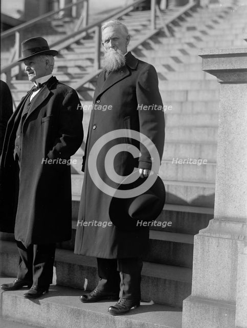 Rufus Hardy and James Harvey Davis, 'Cyclone Davis', Reps. from Texas, 1916. Creator: Harris & Ewing.