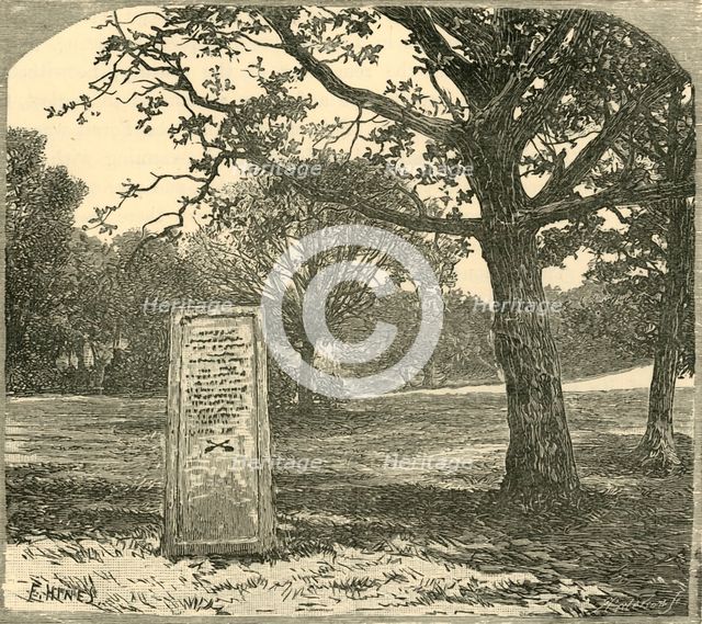 'Rufus' Stone', 1898. Creator: Unknown.