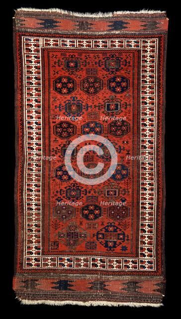 Rug, 1850-1875. Creator: Unknown.
