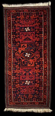Rug, 1850-1875. Creator: Unknown
