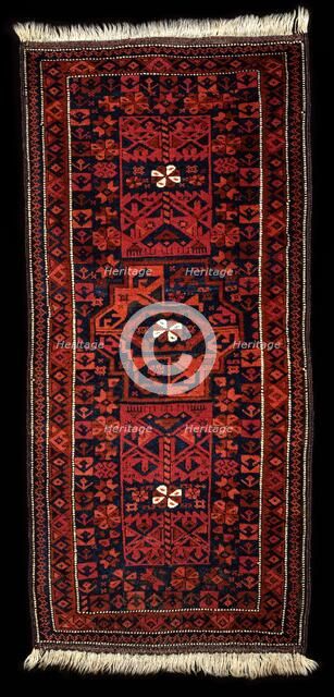 Rug, 1850-1875. Creator: Unknown.