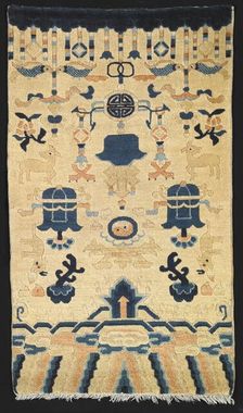 Rug, 19th century. Creator: Unknown