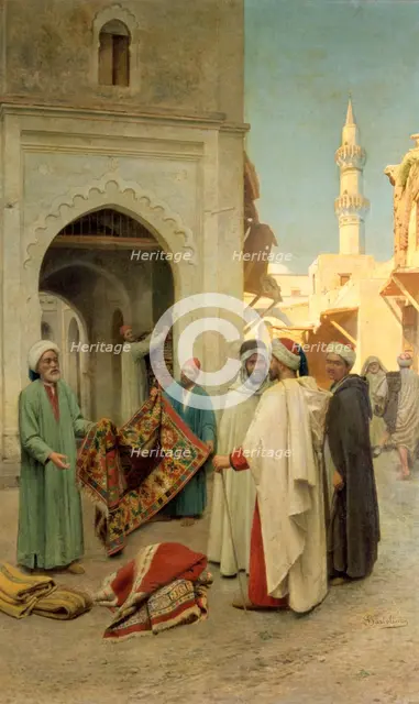 'Rug Merchant', 19th/20th century.  Artist: Frederico Bartolini