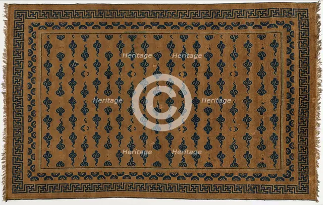 Rug, Ming dynasty, 1368-1644. Creator: Unknown.