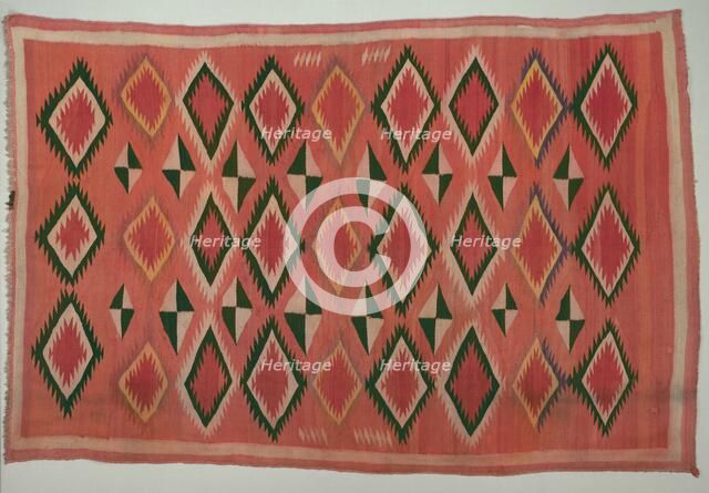 Rug, c. 1890-1900. Creator: Unknown.