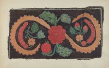 Rug, c. 1941. Creator: Trueworthy, Jessie
