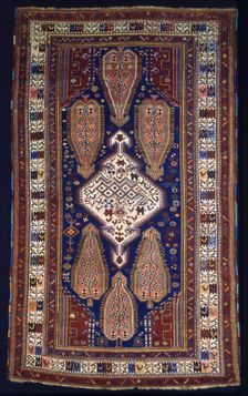 Rug, Caucasus, 1875/1900. Creator: Unknown