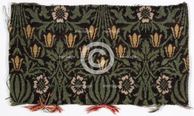 Rug (Fragment), 1920. Creator: Unknown.