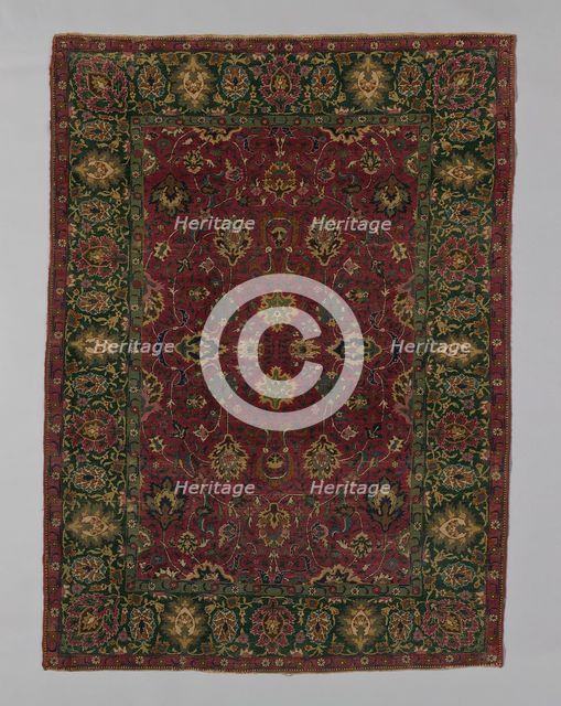 Rug, India, Late 15th/early 16th century. Creator: Unknown.