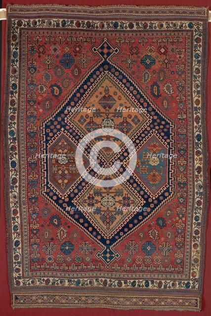 Rug, late 1800s. Creator: Unknown.