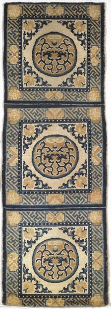 Rug (Runner), 19th century. Creator: Unknown