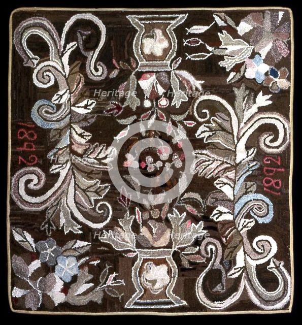 Rug, United States, 1892. Creator: Unknown.