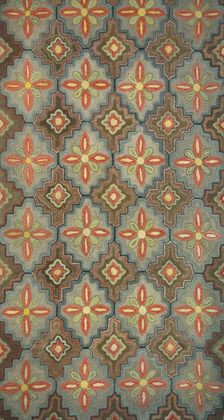 Rug, United States, 19th century. Creator: Unknown