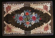 Rug, United States, 19th century. Creator: Unknown