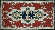 Rug, United States, 19th century. Creator: Unknown