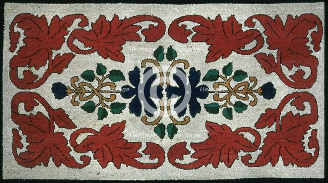 Rug, United States, 19th century. Creator: Unknown.