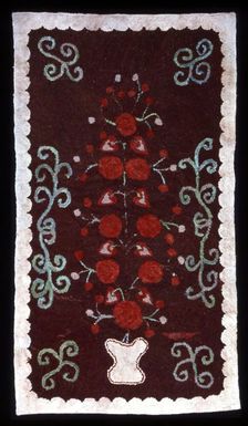Rug, United States, 19th century. Creator: Unknown