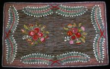 Rug, United States, 19th century. Creator: Unknown