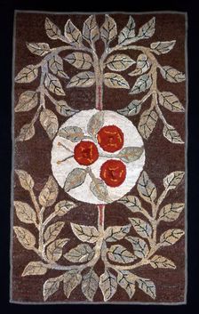 Rug, United States, 19th century. Creator: Unknown