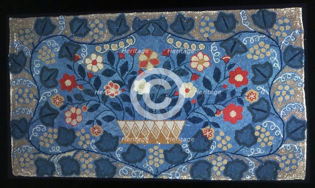 Rug, United States, 19th century. Creator: Unknown.
