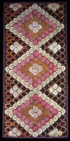 Rug, United States, c. 1885. Creator: Unknown