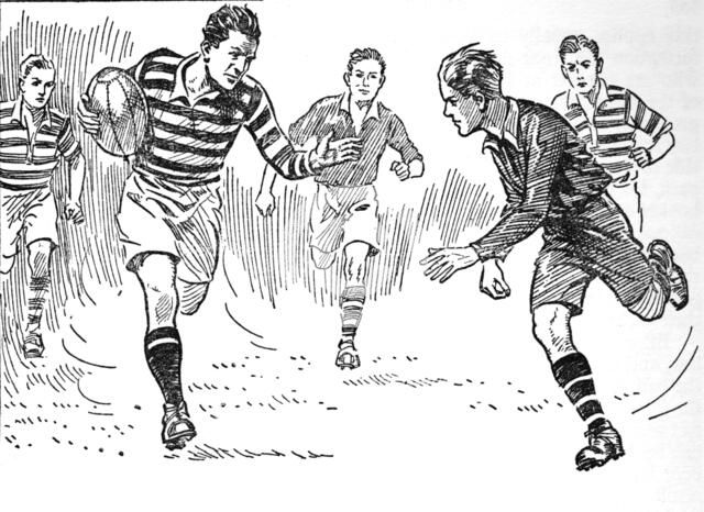'Rugby Football', 1937. Artist: Unknown.